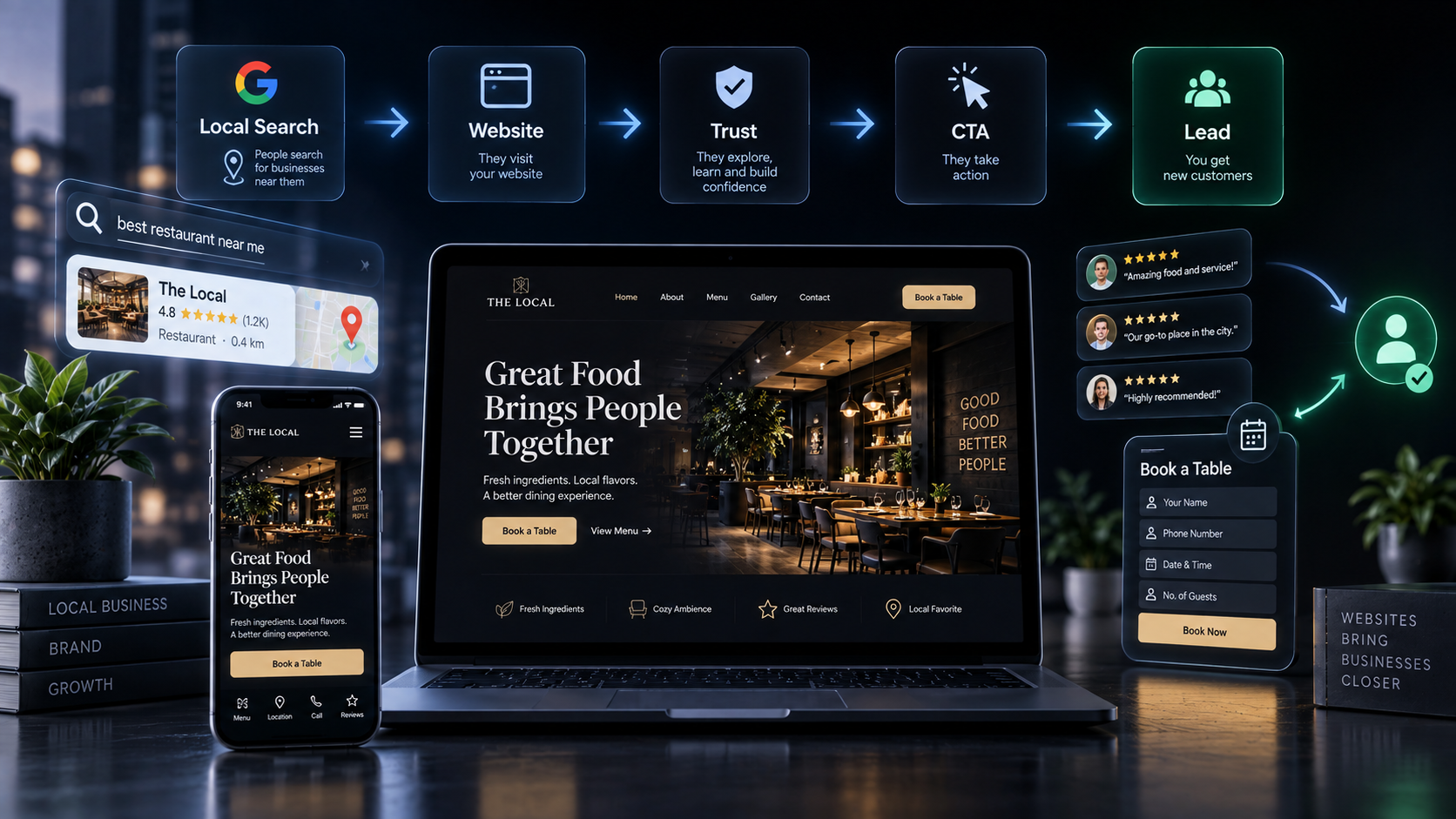 What Makes a High-Converting Website for a Local Business?